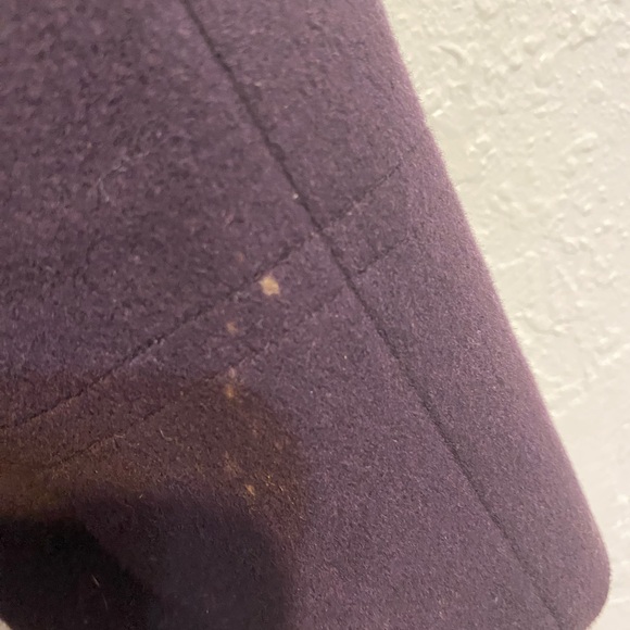 Plum color winter coat condition 7/10 - Picture 3 of 4